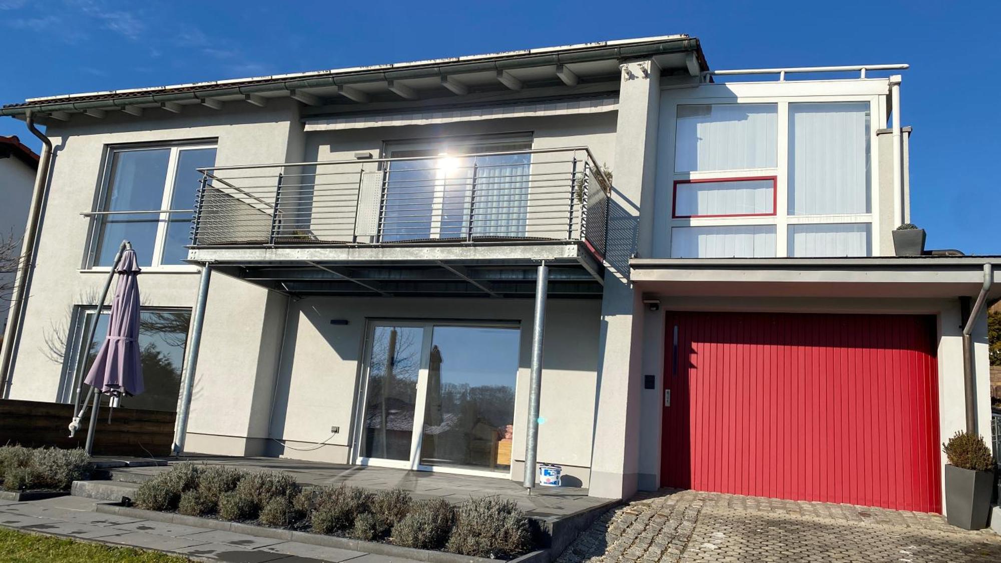 Fewo Luxus Wohnung Im Eigenen Ferienhaus, 120 Qm, Naehe Regensburg Mit Balkon, Terrasse & Garten, Gute Zuganbindung Laber Exteriör bild